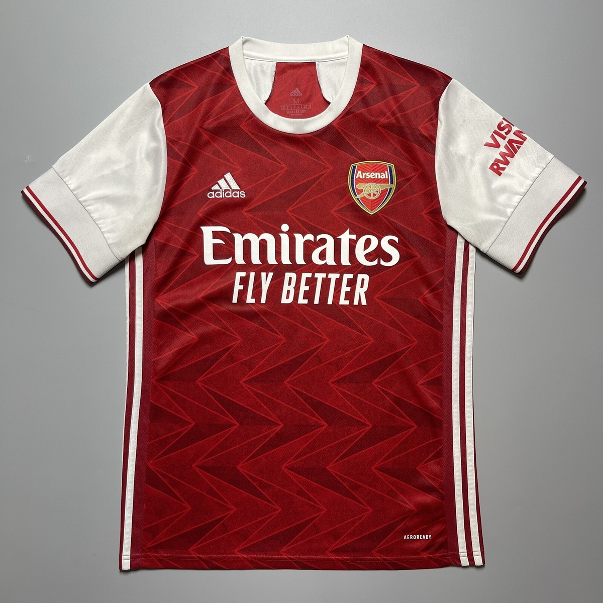 ARSENAL ADIDAS 2020/2021 FOOTBALL HOME JERSEY #10 MESUT OZIL