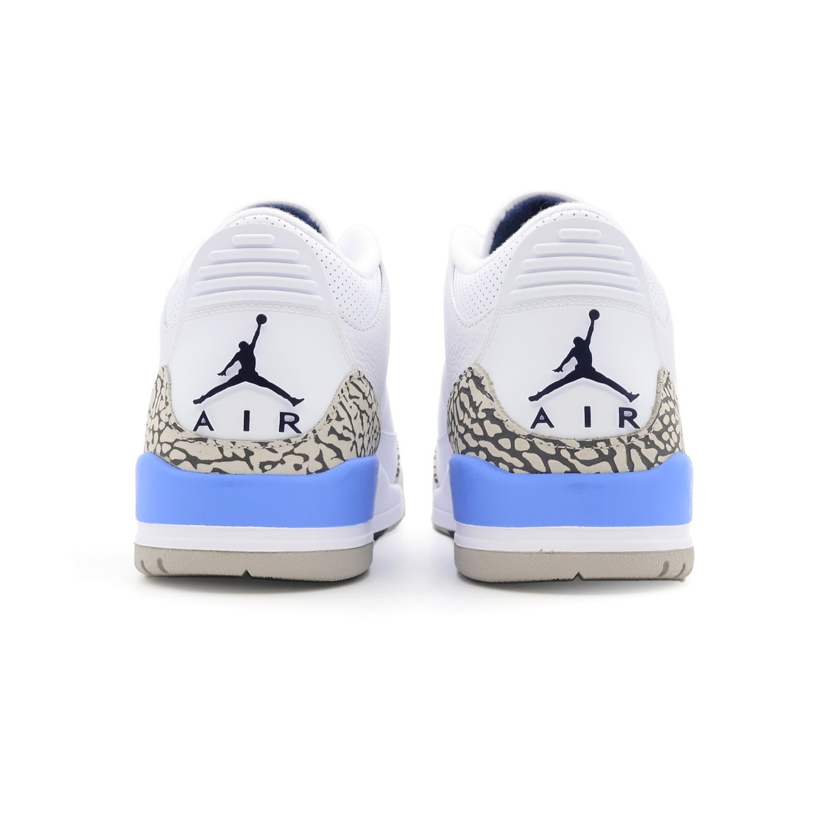CT8532-104 Nike Air Jordan 3 Retro UNC White Valor Blue Tech Grey
