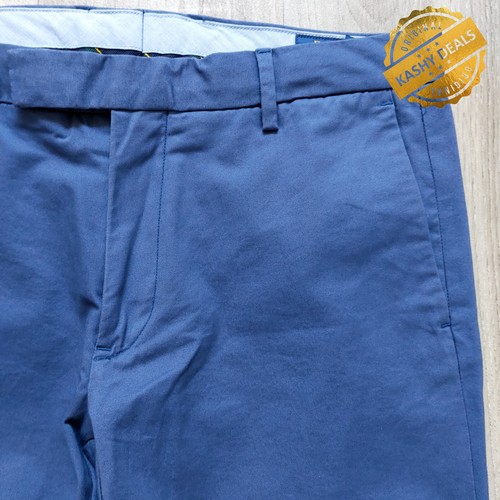 Polo Ralph Lauren Stretch schmale Passform Hose Hose - marineblau - W32 L34 - Bild 5 von 16
