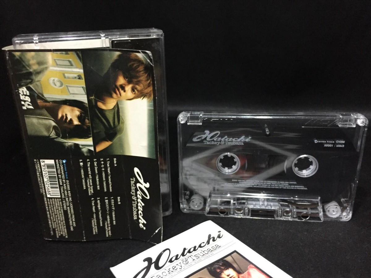 Tackey & Tsubasa Hatachi Cassette Tape (Avex Trax 2002) J Tackey & Tsubasa Hatachi Cassette Tape (Avex Trax 2002) J