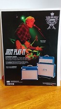 LANEY LION HEART GUITAR AMPLIFIERS 2012  PRINT AD 11 X 8.5