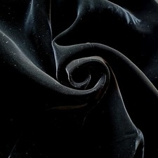 Rich Black Velvet - Rayon/Cupro, from Alexander Wang Designer Overstock 