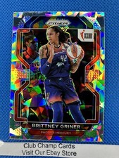 2022 #164 Brittney Griner WNBA Panini Prizm Anniversary Ice Prizm Mercury