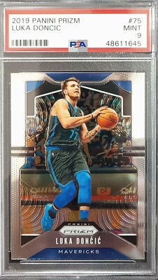 2019 Panini Prizm Luka Doncic #75 PSA 9 Mint | eBay