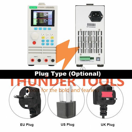 Thunder Tools East Tester ET5420A+ Programmable Dual-channel DC Electronic - Bild 6 von 12
