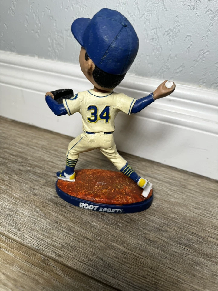 Felix Hernández Bobblehead Seattle Mariners 2016 24/06/16 sorteo estadio difícil de encontrar  Foto 3 de 4