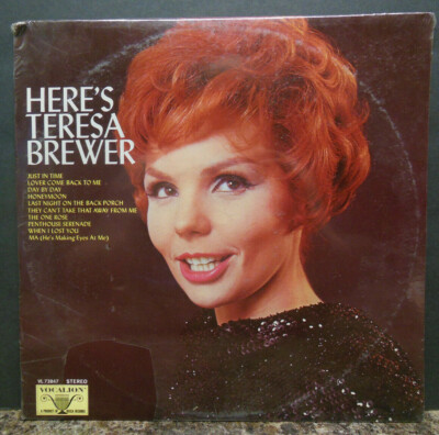 SEALED! Here's Teresa Brewer by Teresa Brewer, 12'' LP Mint (E) 