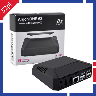 Argon ONE V3 Case for Raspberry Pi 5 with 30mm PWM Fan
