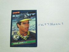 1986 Donruss Stan Javier Signed Baseball Card