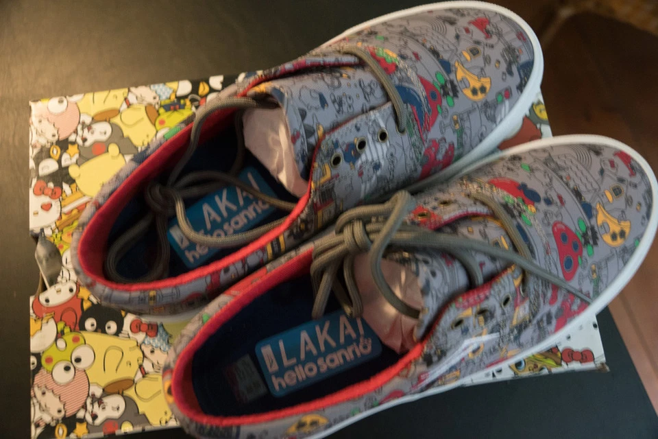 Zapatillas LAKAI / Modelo SANRIO CAMBY / TEXTIL GRIS / Talla EUR39 UK5.5 US6.5 Foto 2 de 4