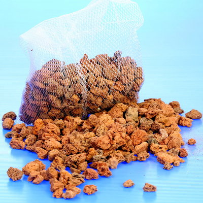 Aquarium Red Lava Rock 380g Fish Tank Filter Filtering Media - 100% ...