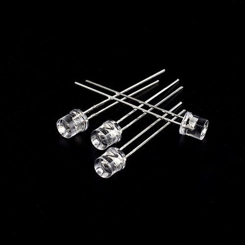10PCS 5mm Photodiode Photosensitive Diode Flat Head QT523C-EE1 Light Sensitive - Picture 2 of 5