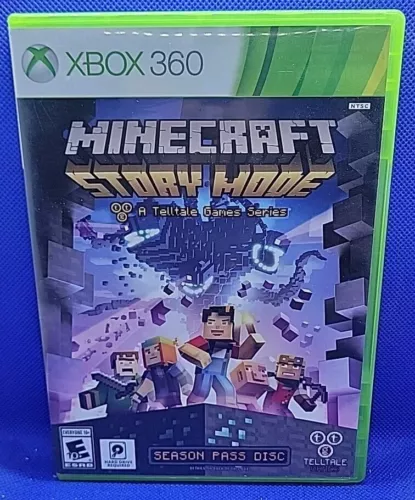 Minecraft: Story Mode - Season Pass Disc (Microsoft Xbox 360, 2015)