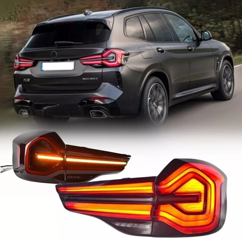 Pair LCI Tail Light Assembly Upgrade For BMW X3 G01 IX3 G08 X3M