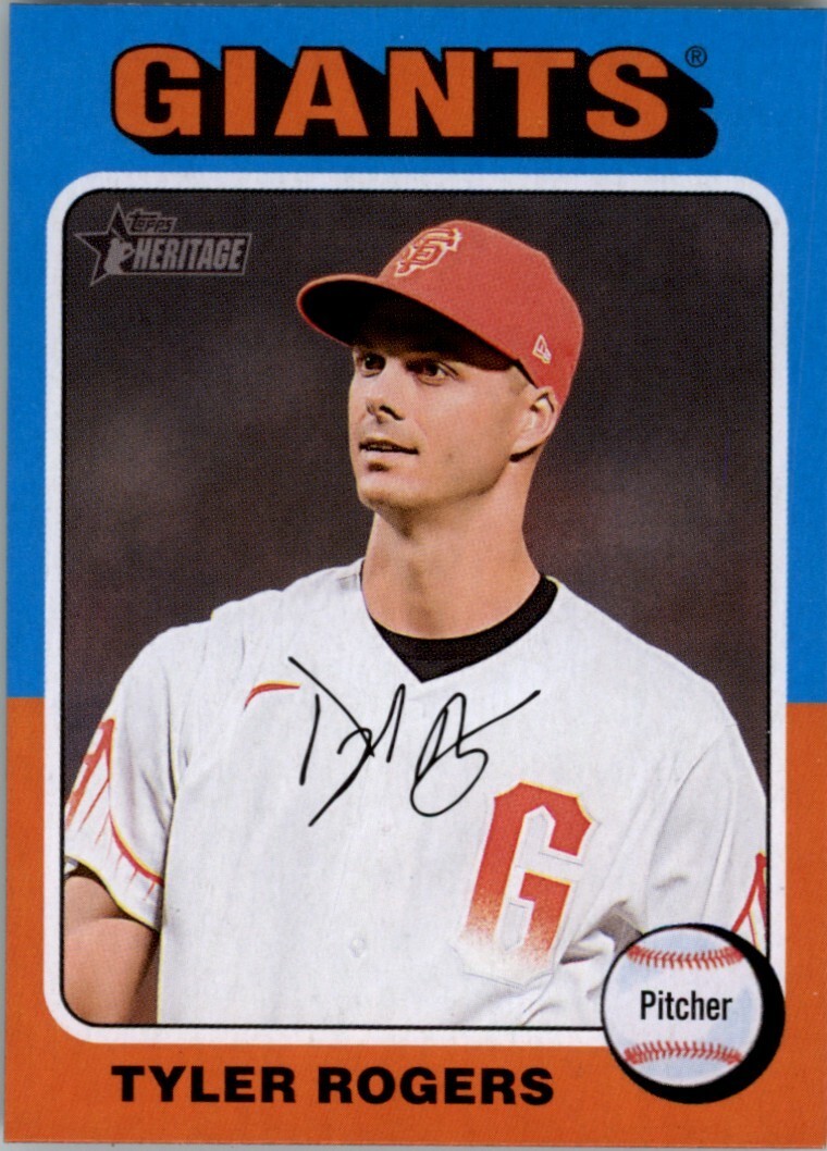 2024 Topps Heritage #485 Tyler Rogers San Francisco Giants MLB