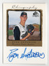 1999 SP Top Prospect Chirography Ryan Anderson RA Auto WISCONSIN TIMBER RATTLERS