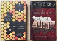 Lot of 2 Laurie R King: Beekeeper's Apprentice~Language Bees (Russell/Holmes) PB
