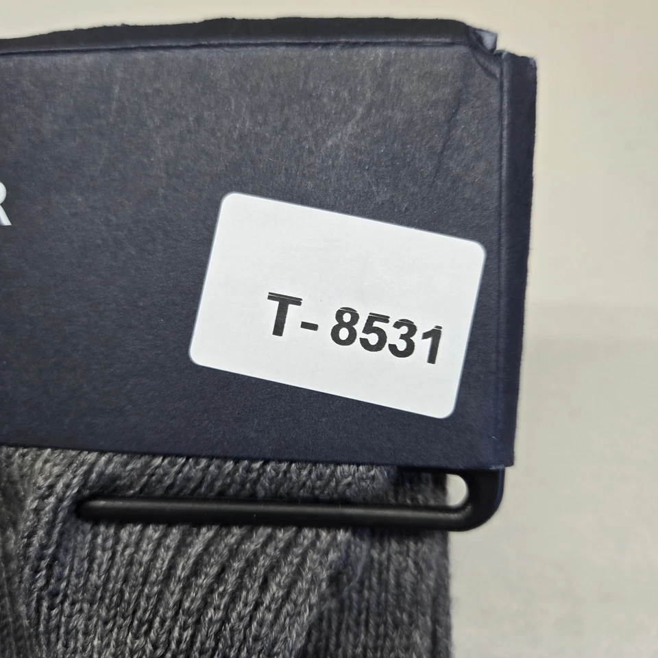 Tommy Hilfiger Bufanda OSFM Gris Azul Marino Rojo Blanco Colorblock Tejido LEER Foto 2 de 4