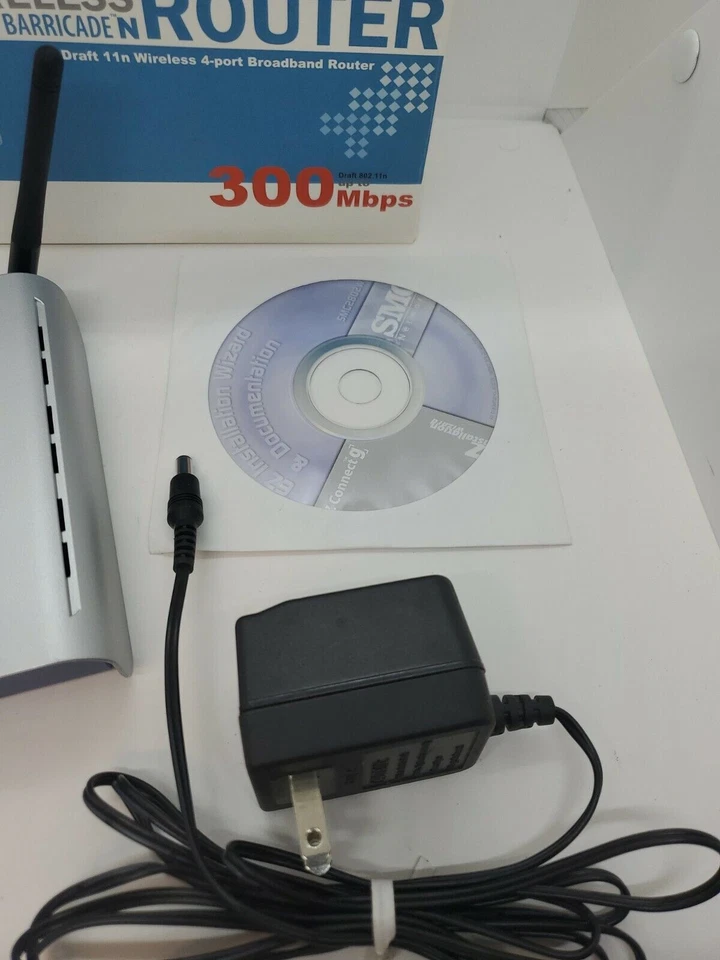 SMC SMCWBR14S-N2 Barricade™ WIRELESS-N ROUTER COMPLETE TESTED WORKING - Image 2 of 4