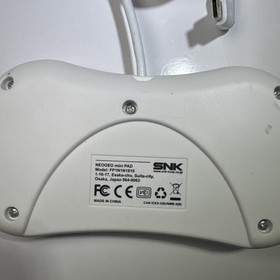 NEO GEO Mini Controller game Pad White japan. FP1N1810 NEOGEO & Cord