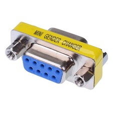 9 Way D Sub Female to Female Adapter Connector Gender Converter