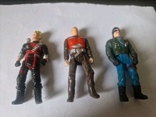 lot de 3 figurines articulées / MASK / KENNER / années 80's