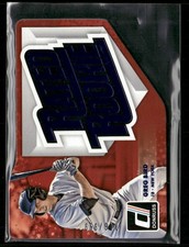 2016 Donruss #RRDC7 Greg Bird Rated Rookie Die Cut Blue #/999