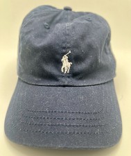 Ralph Lauren Polo Baseball Hat Navy with Adjustable Strap Girls Size 4-6X