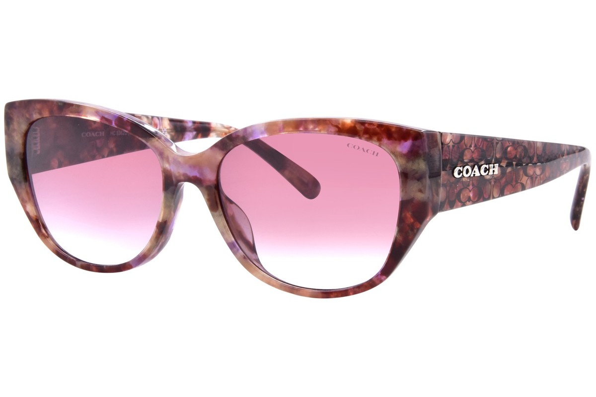 Coach CH563 HC8362U 57398H Sunglasses Women's Tortoise/Purple