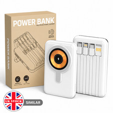 Fast Magnetic Power Bank Wireless Charger 10000 mAh for IPhone Android Universal