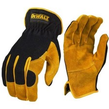 DeWalt DPG216 Gloves Leather Hybrid Driver