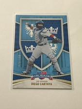2024 Panini Crusade - Diego Cartaya #186 Blue /199 (RC)