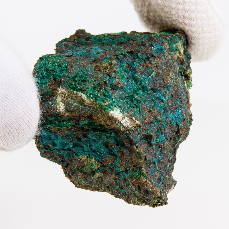Atacamite Chile Natural Blue Green Stone Chrysocolla Decor 3.70 oz. 2.07" H2132