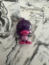 HATCHIMALS COLLEGGTIBLES FIGURE PURPLE DUCK GLITTERING GARDEN LOOSE