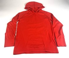 ZYIA NWT Active Sunset Red Peak Performance Hoodie Long Sleeve Women s Size M