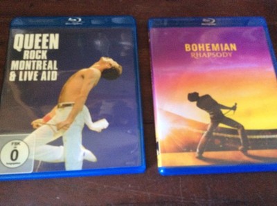 Queen [2 BLU RAY] Rock Montreal & Live Aid + Bohemian Rhapsody