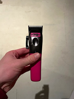 TPOB PLAY Cordless Rechargeable Hair Clipper Pink/Black