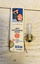 GE BSW Sound Reproducer Bulb Lamp 7V 0.20 Amps Vintage NOS U.S.A.