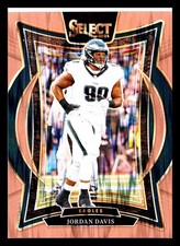 2024 Panini Select - Concourse Jordan Davis #72 Copper Shock Prizm /299 Eagles