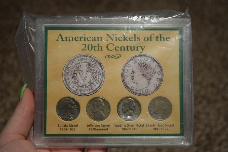 American Nickels of the 20th Century (in original wrapping) w/ COA