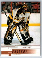 2000-01 Upper Deck Series 1 #15 John Grahame Boston Bruins