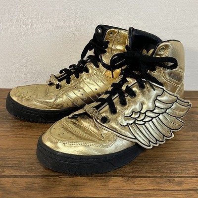 Size 8.5 - Adidas Js Wings Gold - G04653 for sale online | eBay
