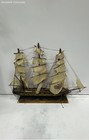 Handmade 3 Masts Sailboat Collectible