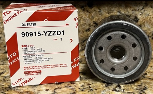 Toyota OIL FILTER 90915-YZZD1 - Picture 2 of 3