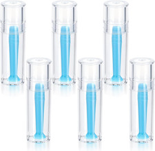 JIEYAO 6Pcs Contact Lens Remover Tool, Hard Contact Lens Plunger Silicone Eye Su