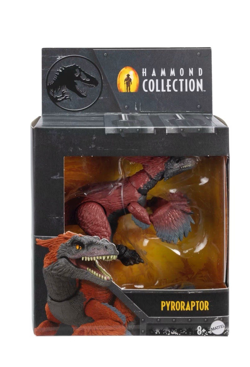 ハモンドコレクション PYRORAPTOR 8 Mattel Hammond Collection Jurassic Park World Pyroraptor New