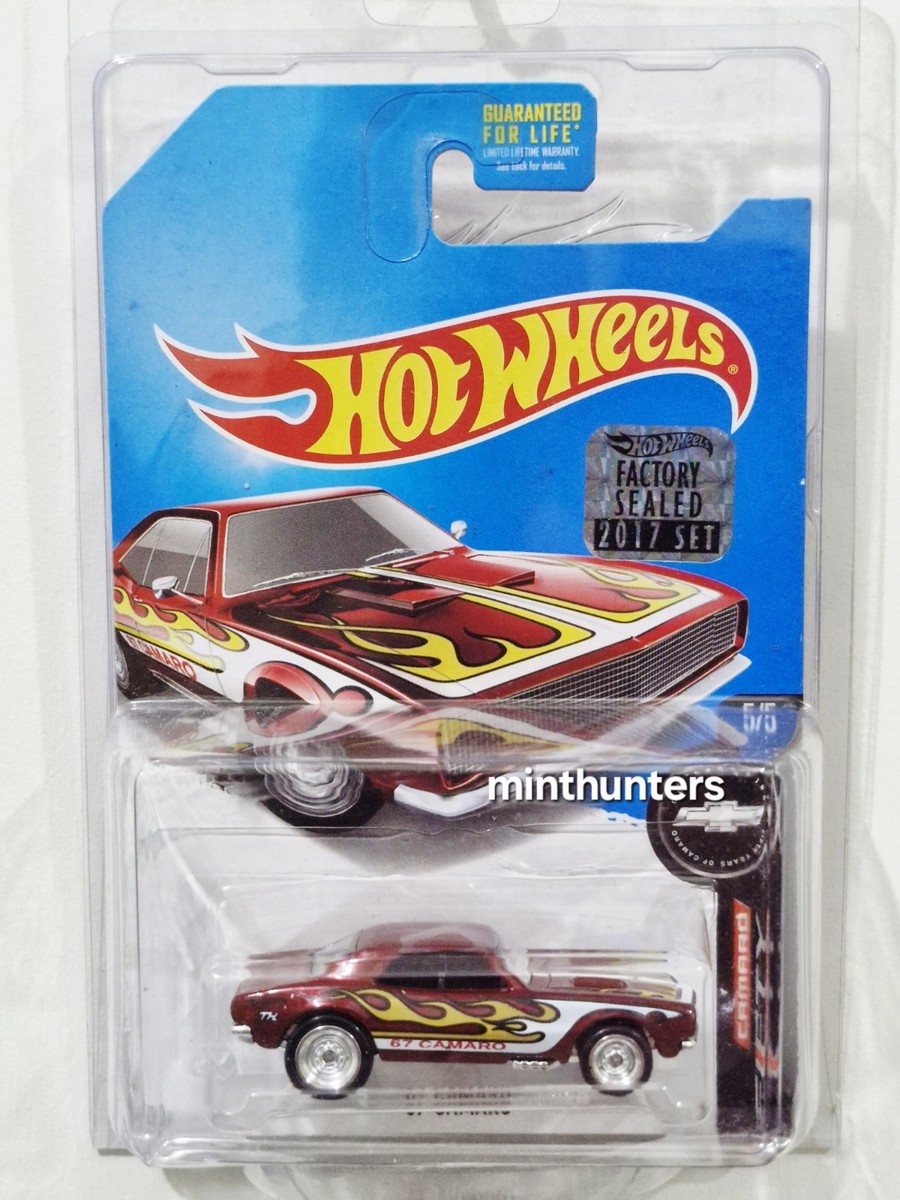HOT WHEELS 2017 STH '67 CAMARO FACTORY SEALED - NO U.S IMPORT FEES