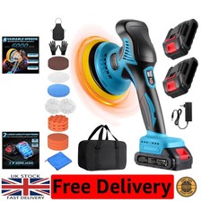 Lightweight Variable Speed Car Buffer – 2800-6000RPM with Complete Polishing Set