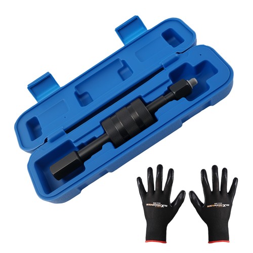 Diesel Injector Extractor Removal Tool M8 M12 M14 Adapters Puller Set ...