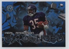 2023 Composite Resurgence Grounded Blue Wave Refractor /75 Neal Anderson 11fb